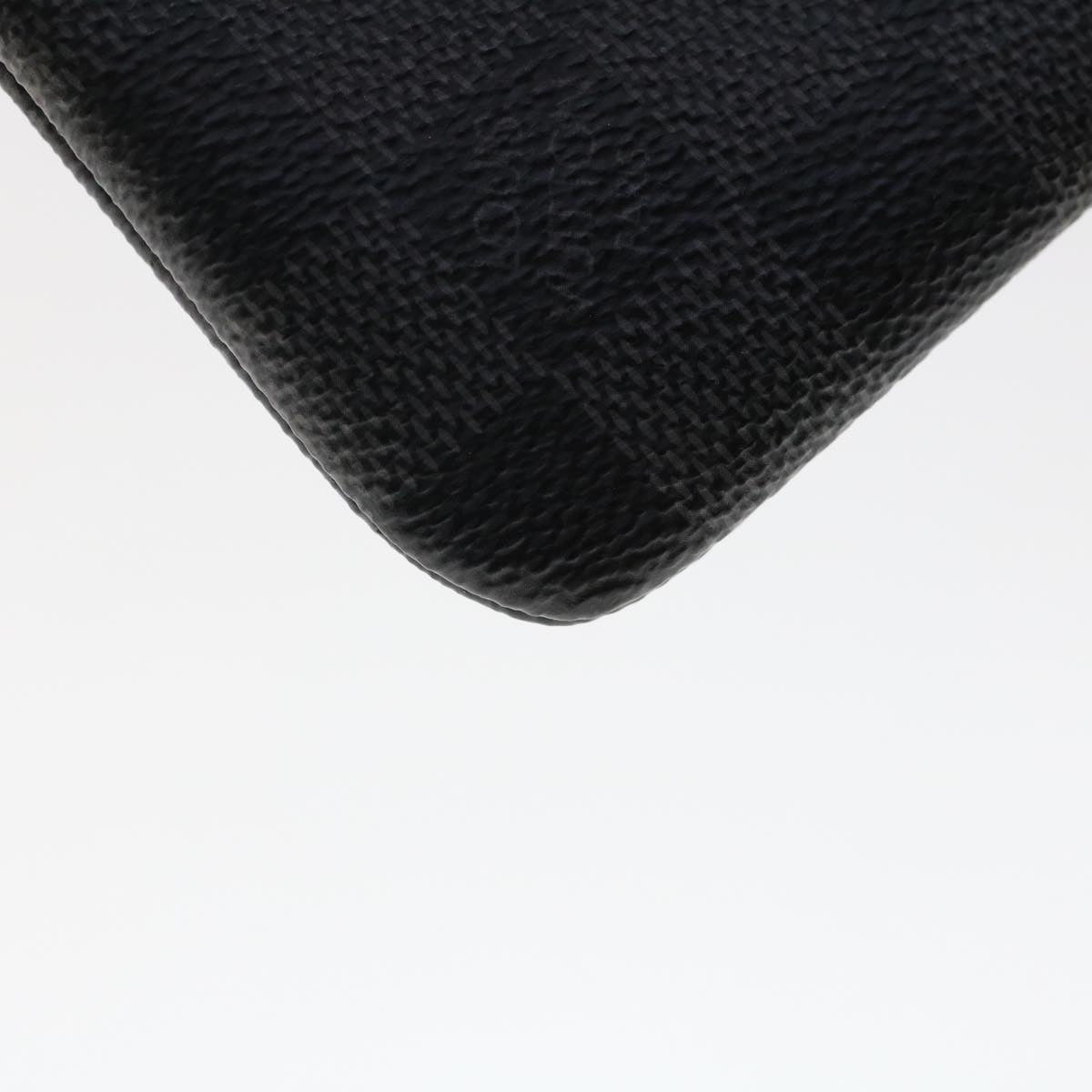 LOUIS VUITTON Damier Graphite Pochette Cles Coin Purse N60155 LV  48781