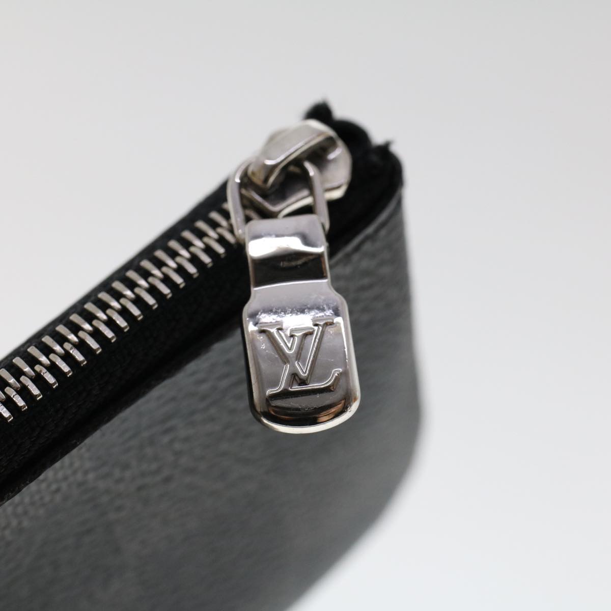 LOUIS VUITTON Damier Graphite Pochette Cles Coin Purse N60155 LV  48781