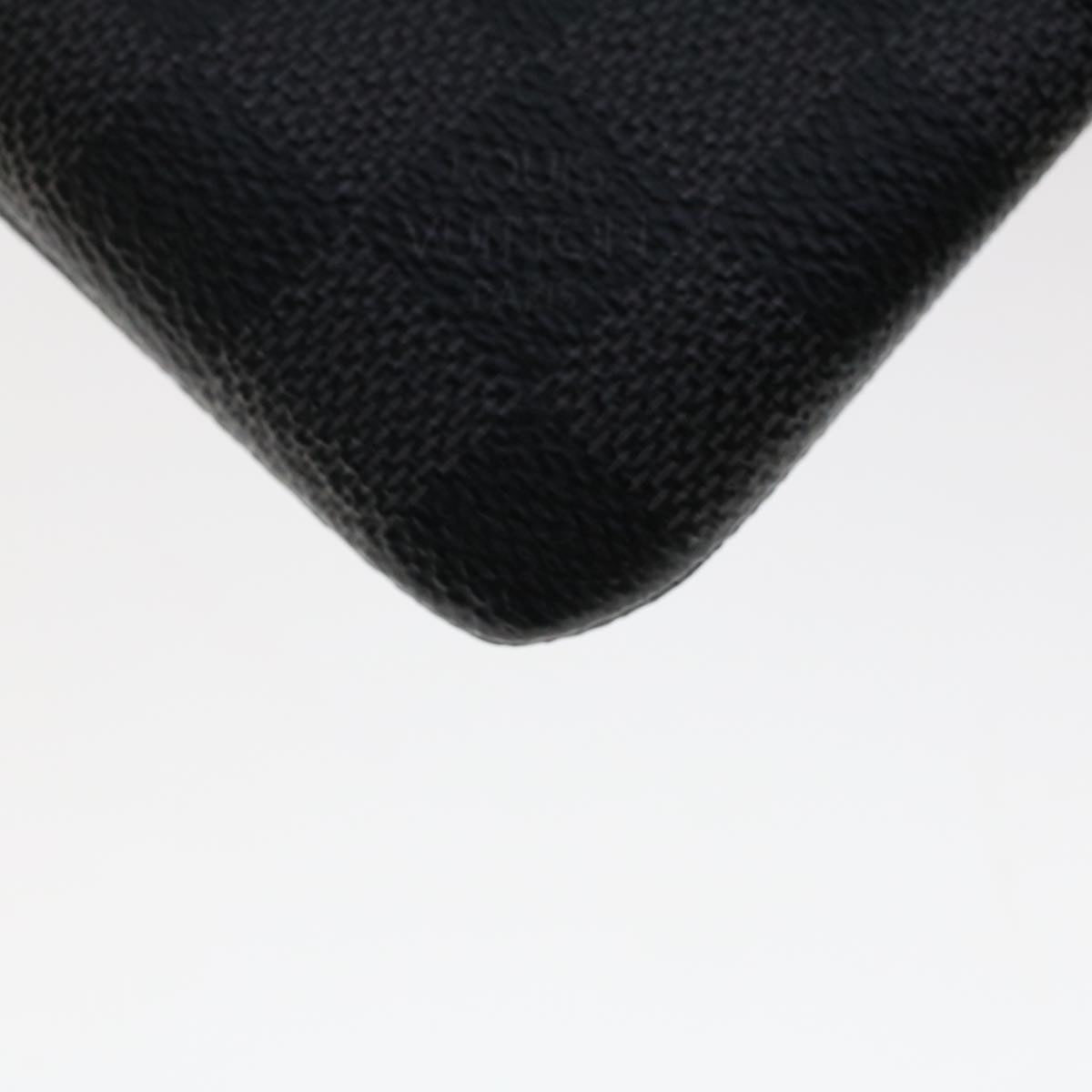 LOUIS VUITTON Damier Graphite Pochette Cles Coin Purse N60155 LV  48781