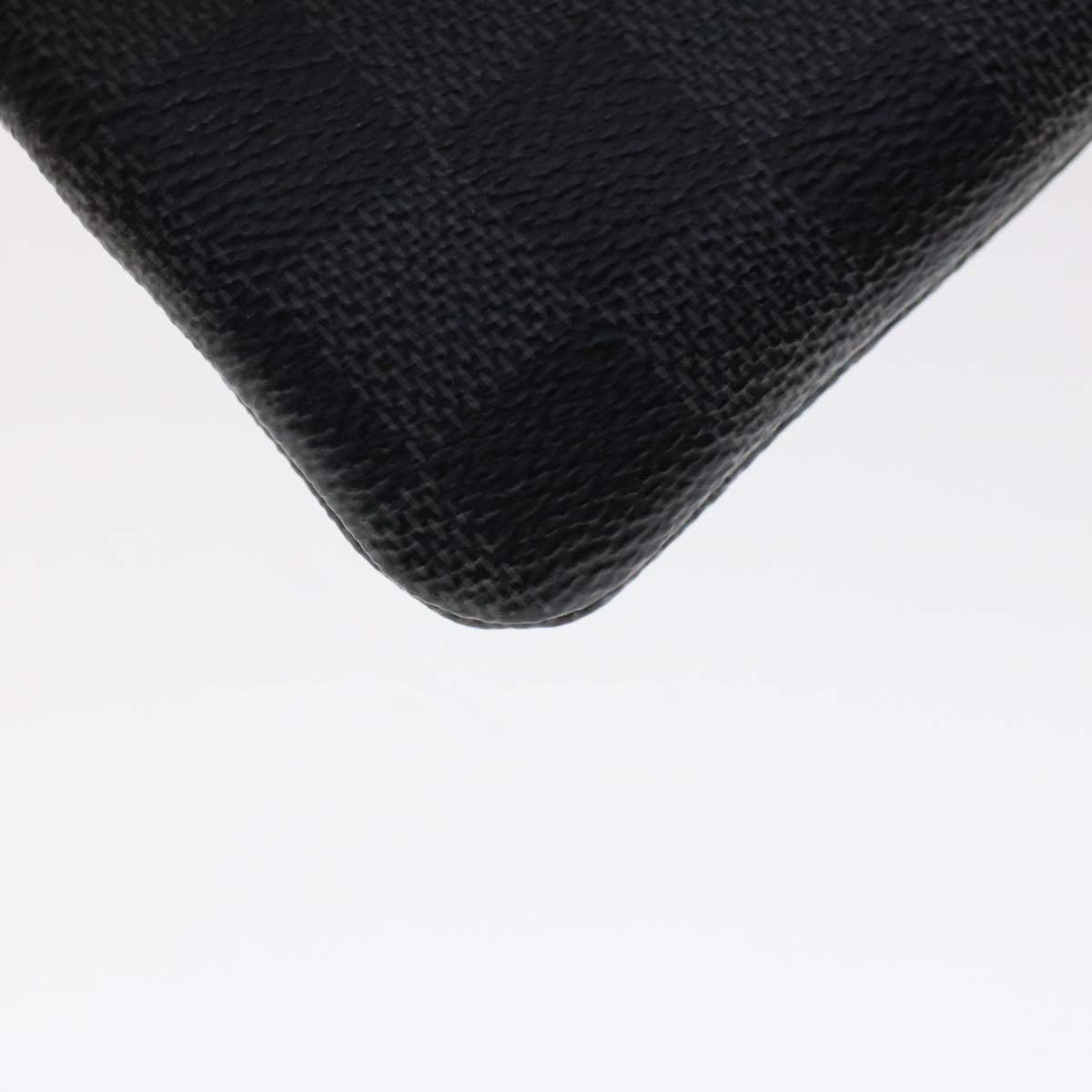 LOUIS VUITTON Damier Graphite Pochette Cles Coin Purse N60155 LV  48781