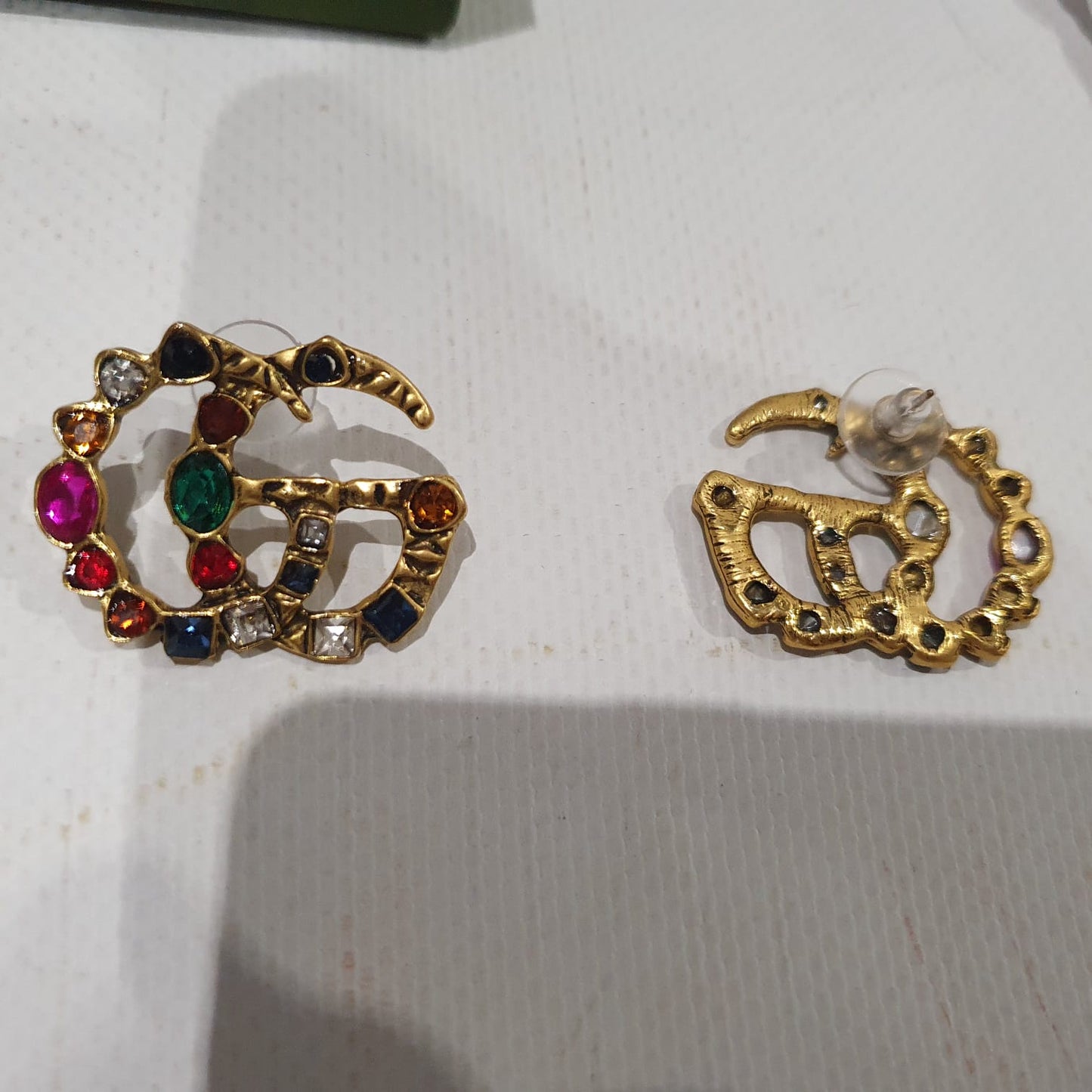 Gucci Brooch and Earrings