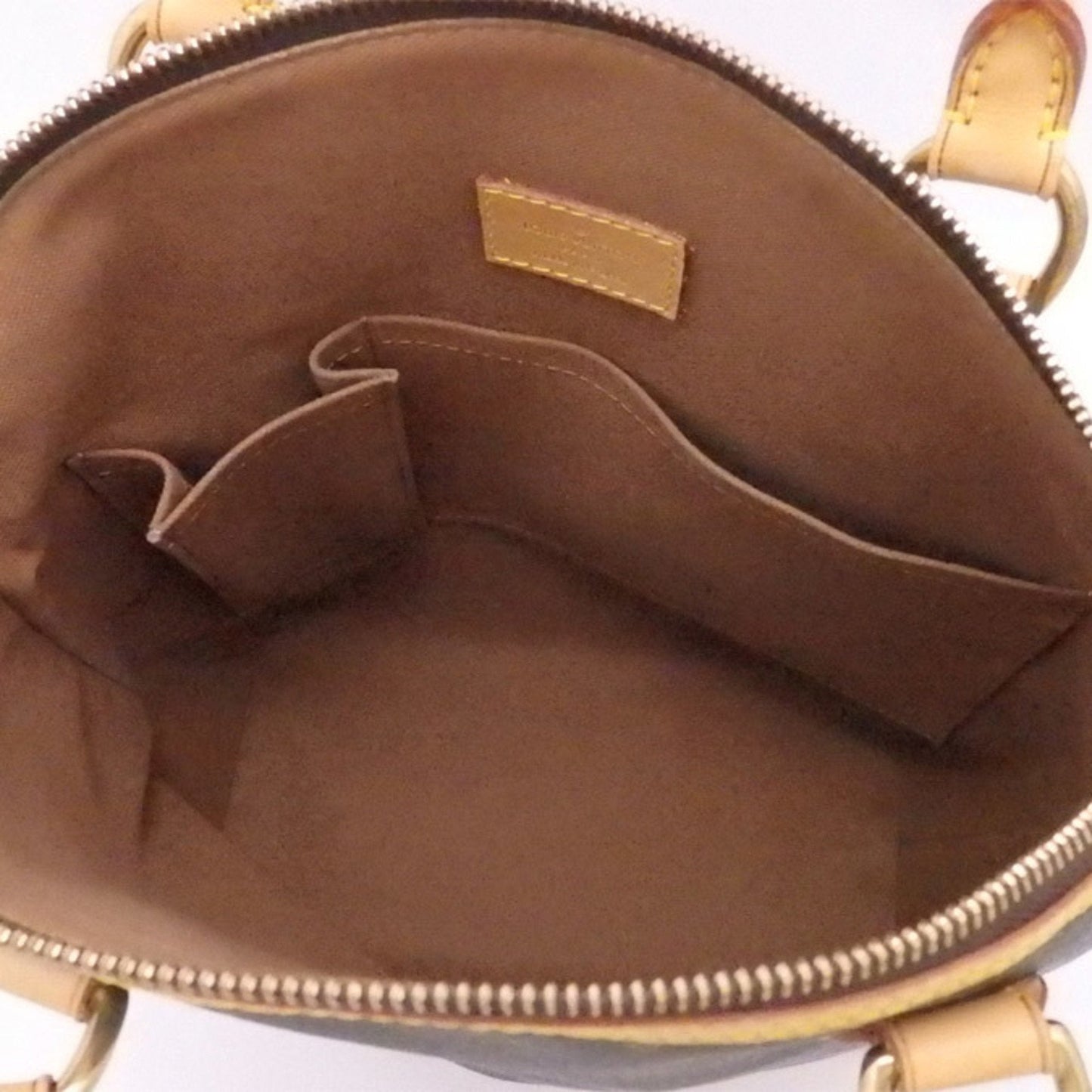 Louis Vuitton Brown Canvas Lockit handbag bag