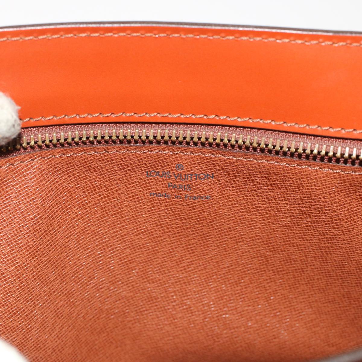 LOUIS VUITTON Epi Angian Clutch Bag Brown M52113 LV  48959