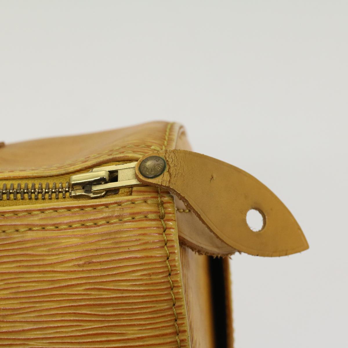 LOUIS VUITTON Epi Speedy 25 Hand Bag Tassili Yellow M43019 LV  48961