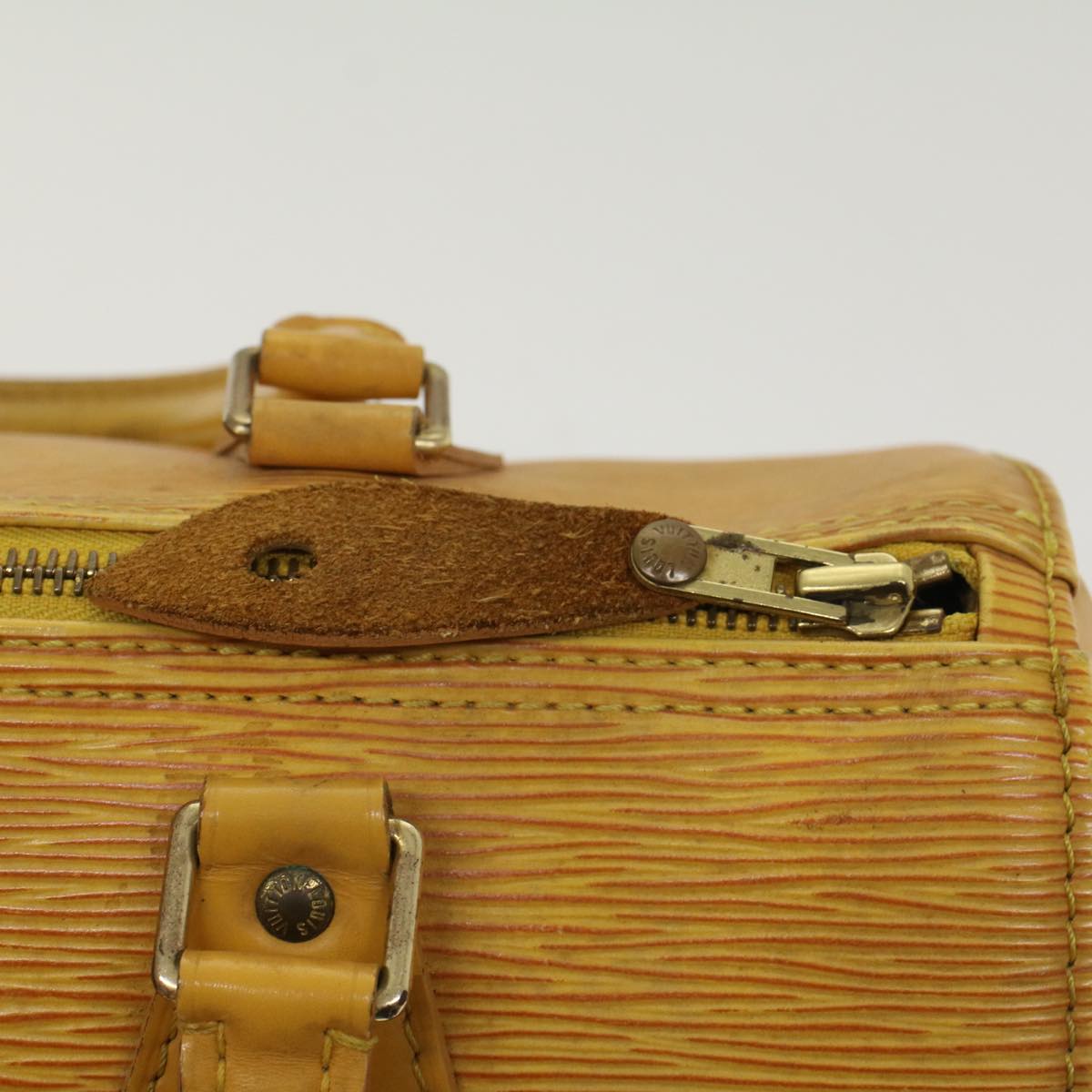LOUIS VUITTON Epi Speedy 25 Hand Bag Tassili Yellow M43019 LV  48961