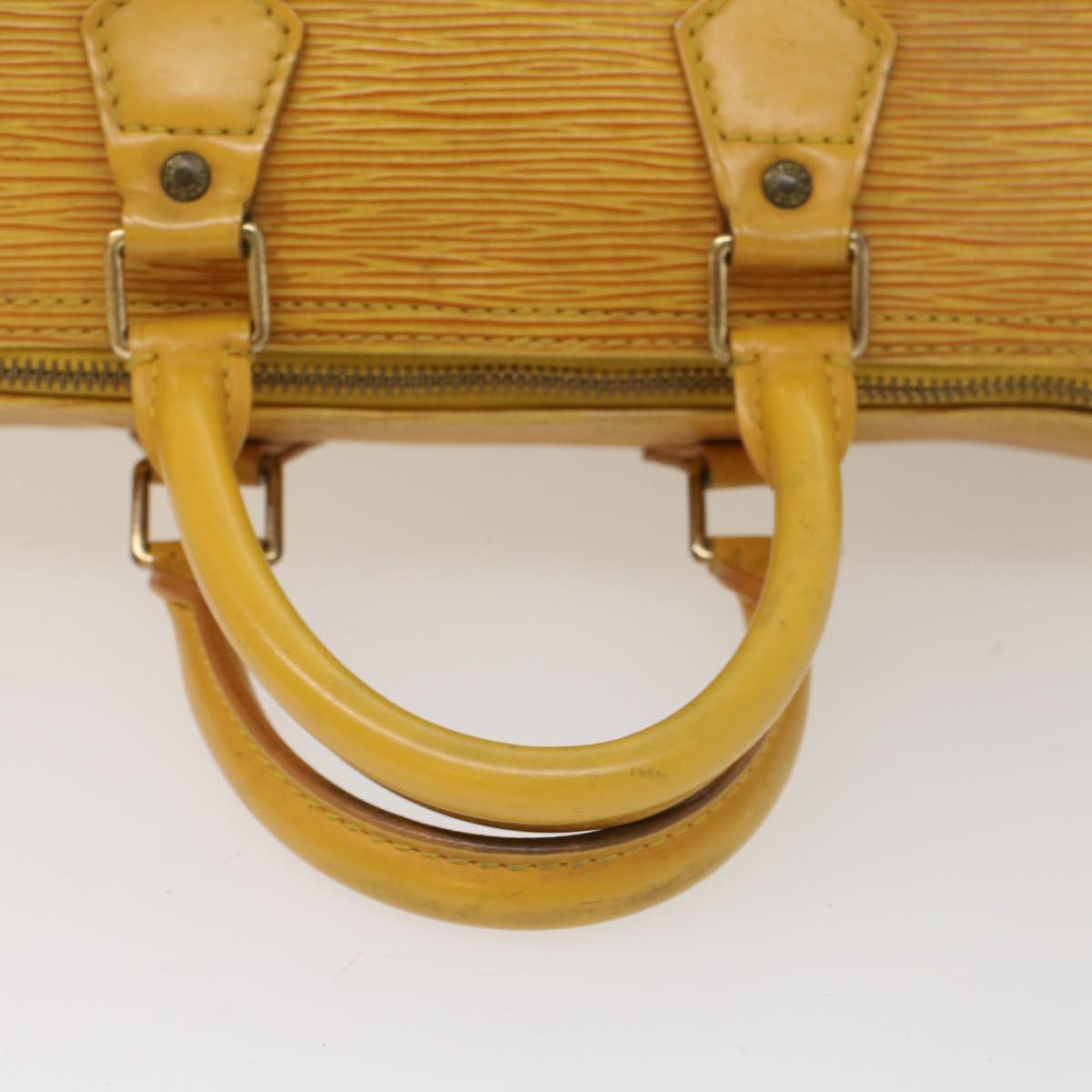 LOUIS VUITTON Epi Speedy 25 Hand Bag Tassili Yellow M43019 LV  48961