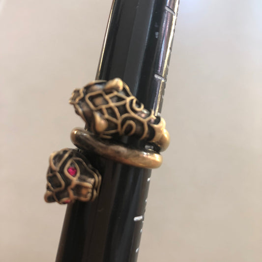 Gucci Double Feline Wrap Ring
