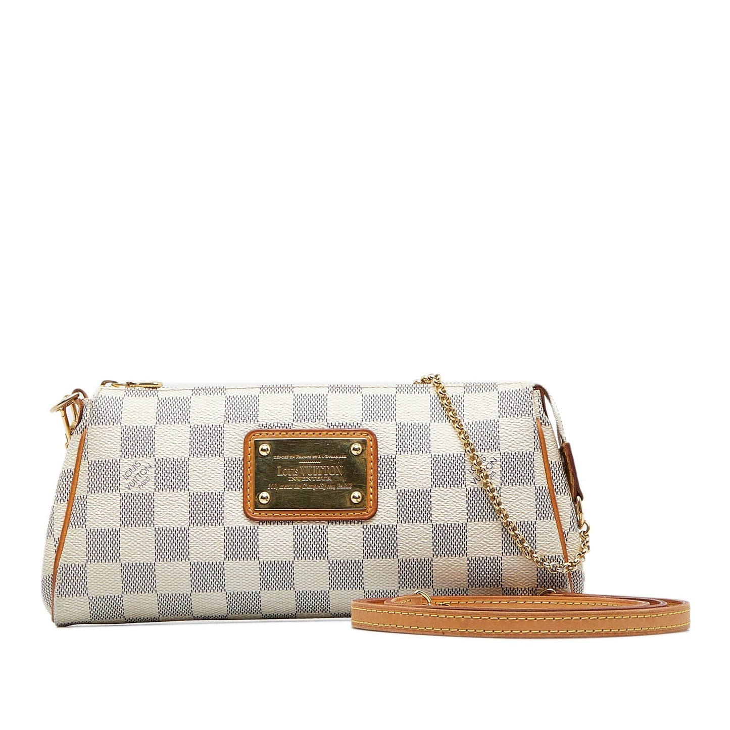 LOUIS VUITTON Damier Azur Eva Crossbody Bag