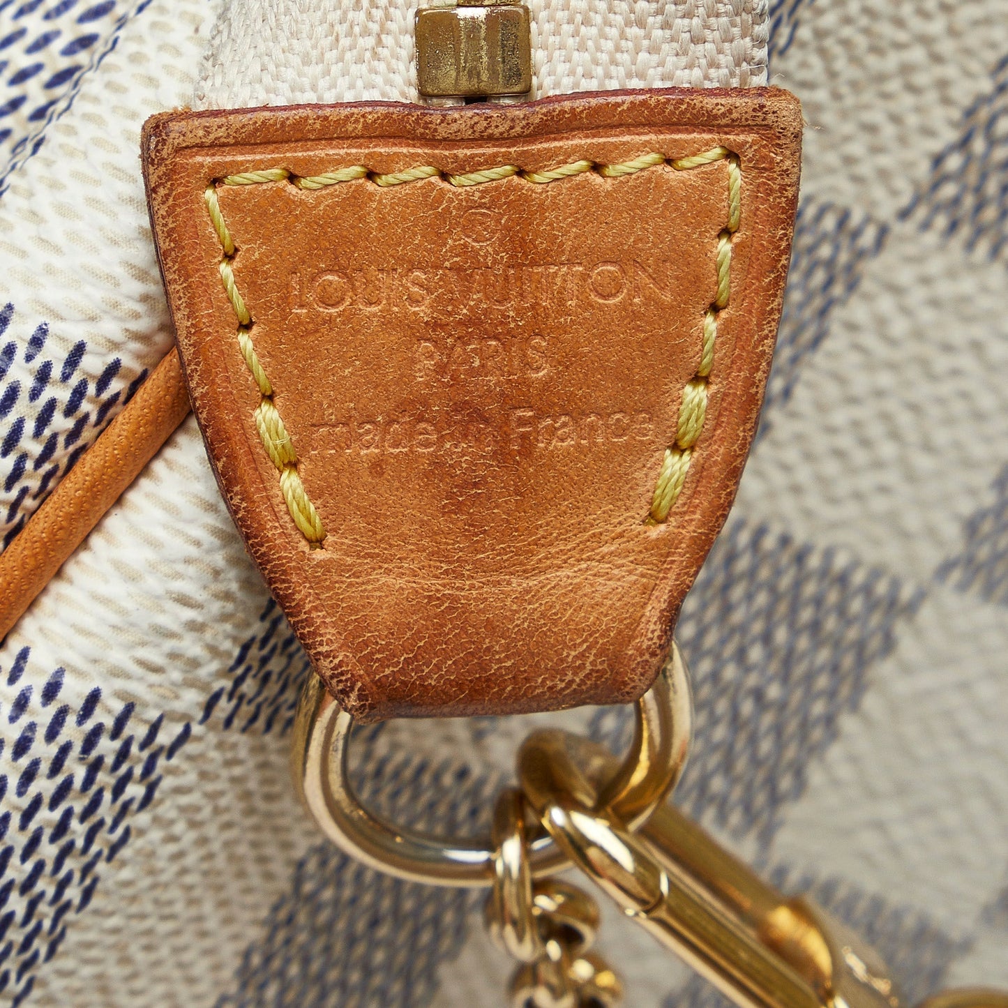 LOUIS VUITTON Damier Azur Eva Crossbody Bag