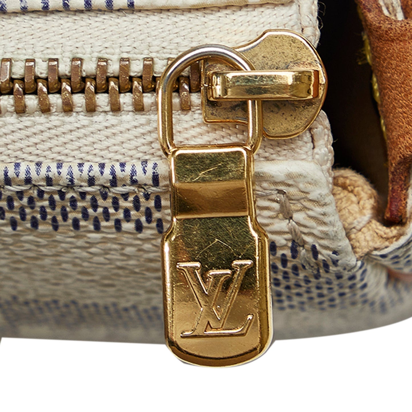 LOUIS VUITTON Damier Azur Eva Crossbody Bag