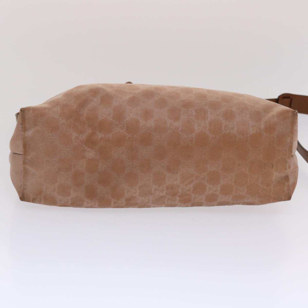 GUCCI GG Canvas Shoulder Bag Nylon Pink Brown  49073