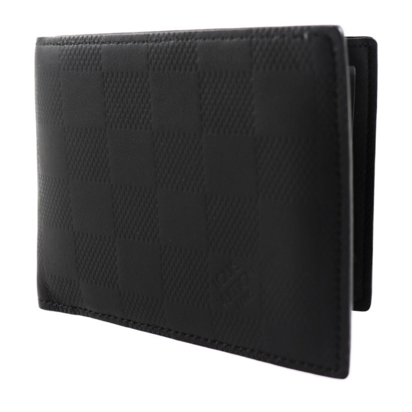 Louis Vuitton Black Canvas Marco wallet accessories