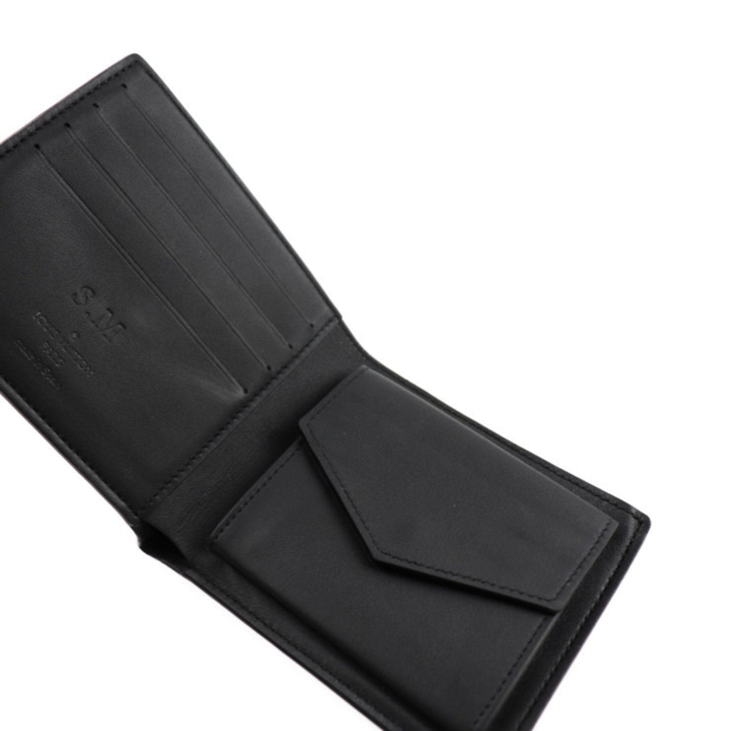 Louis Vuitton Black Canvas Marco wallet accessories