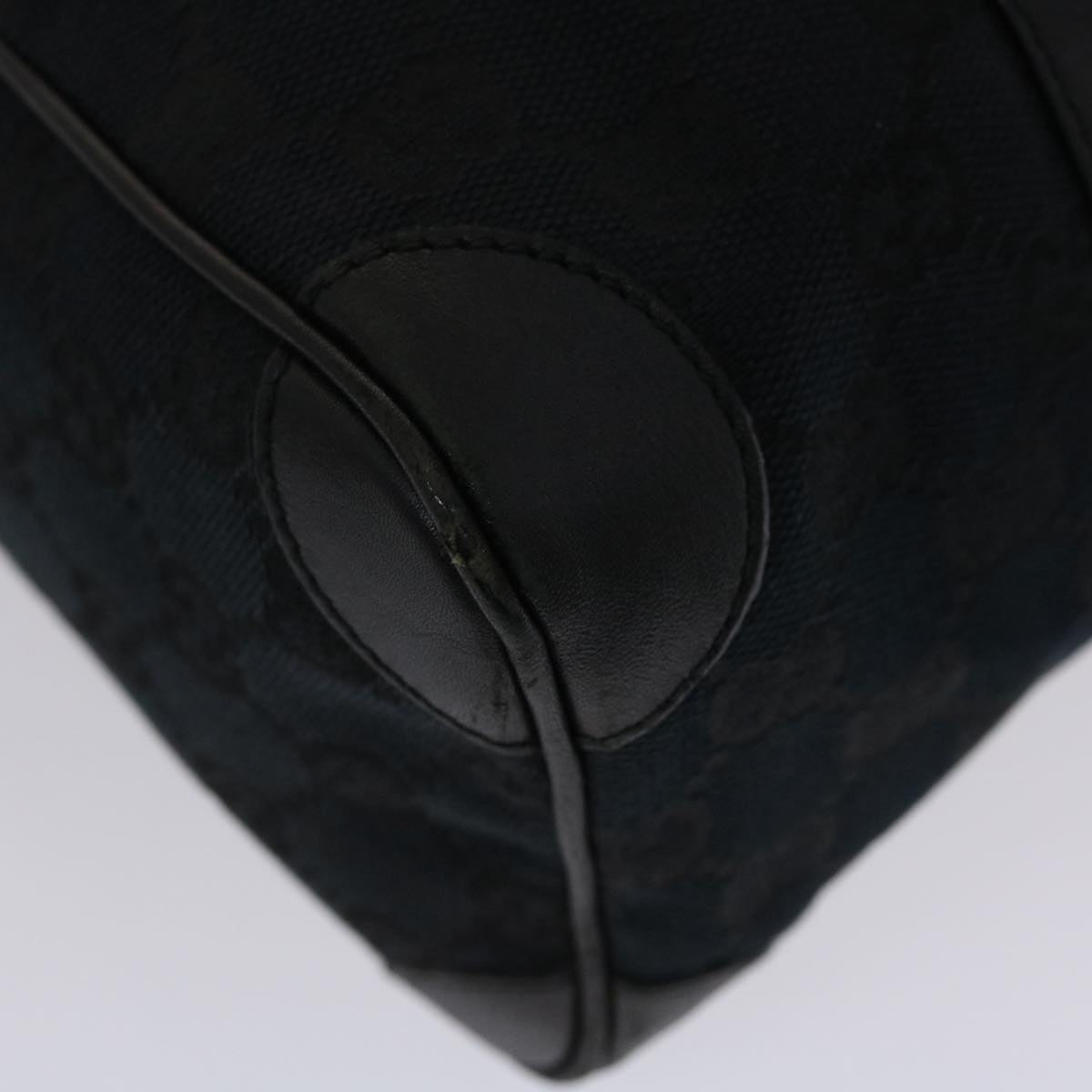 GUCCI GG Canvas Hand Bag Black  49079
