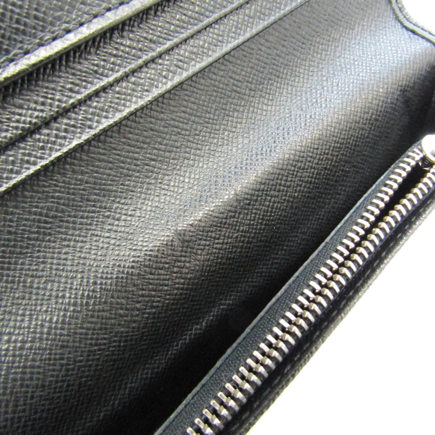 Louis Vuitton Black Leather Portefeuille Brazza wallet accessories