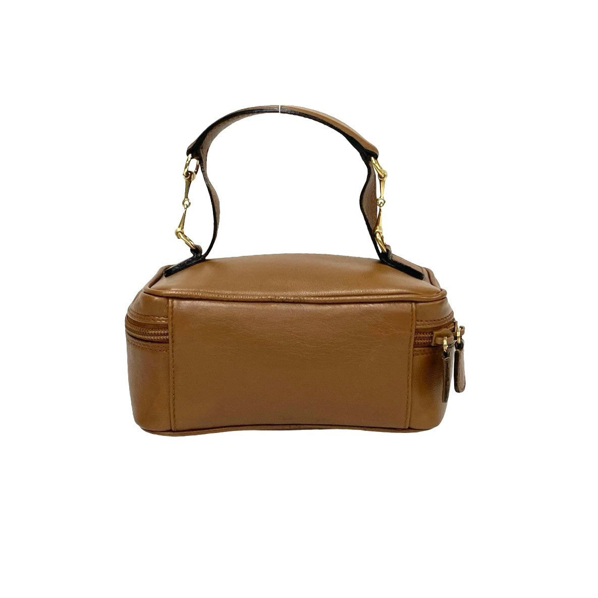 GUCCI Handbag leather Brown