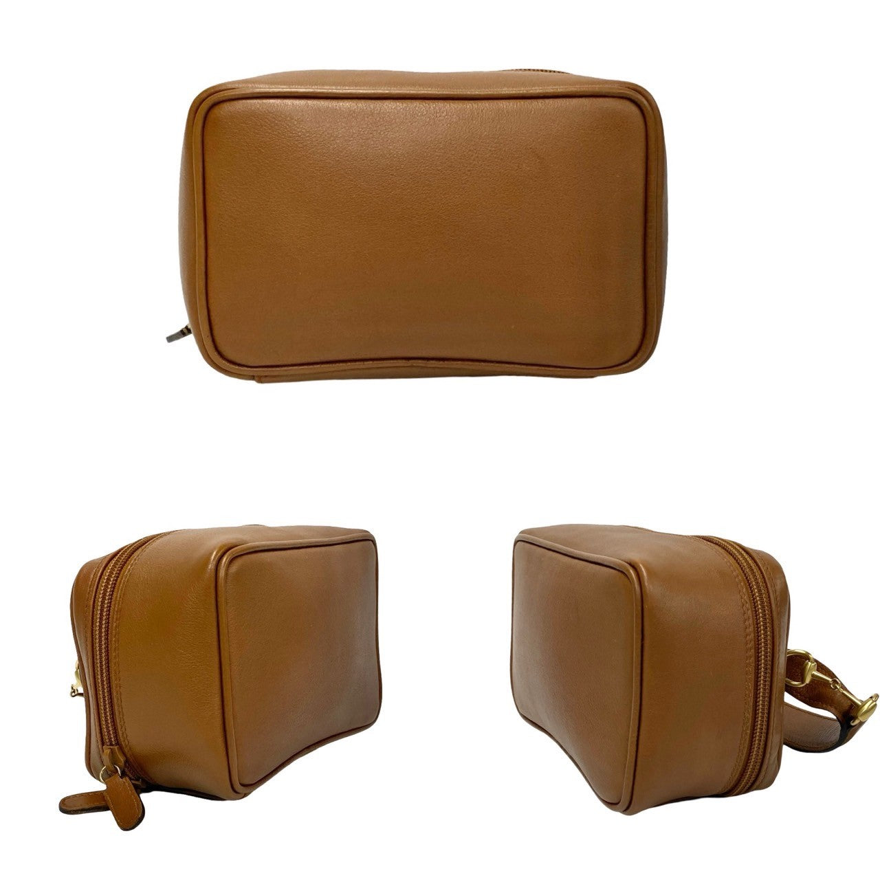 GUCCI Handbag leather Brown