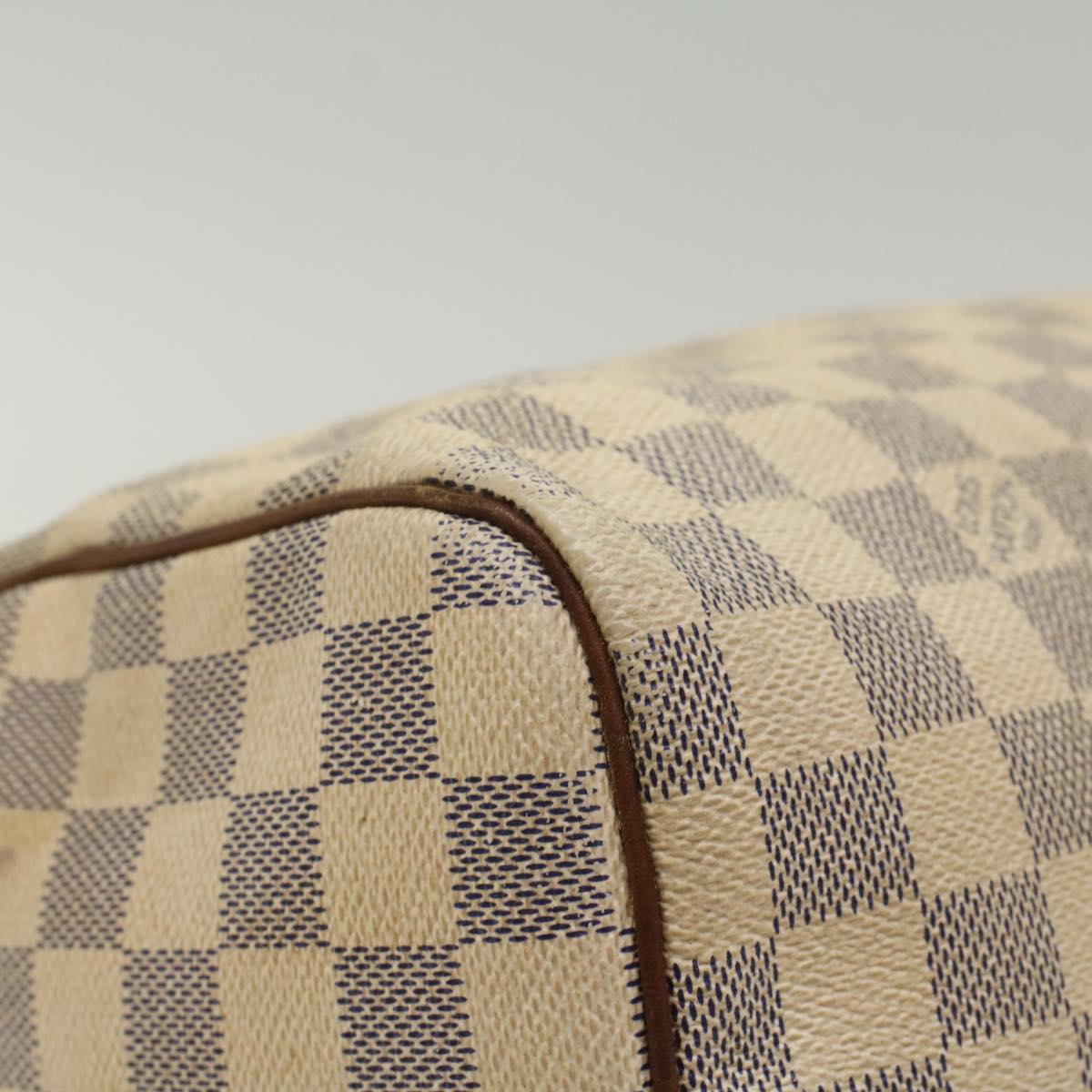 LOUIS VUITTON Damier Azur Speedy 30 Hand Bag N41533 LV Auth 49233