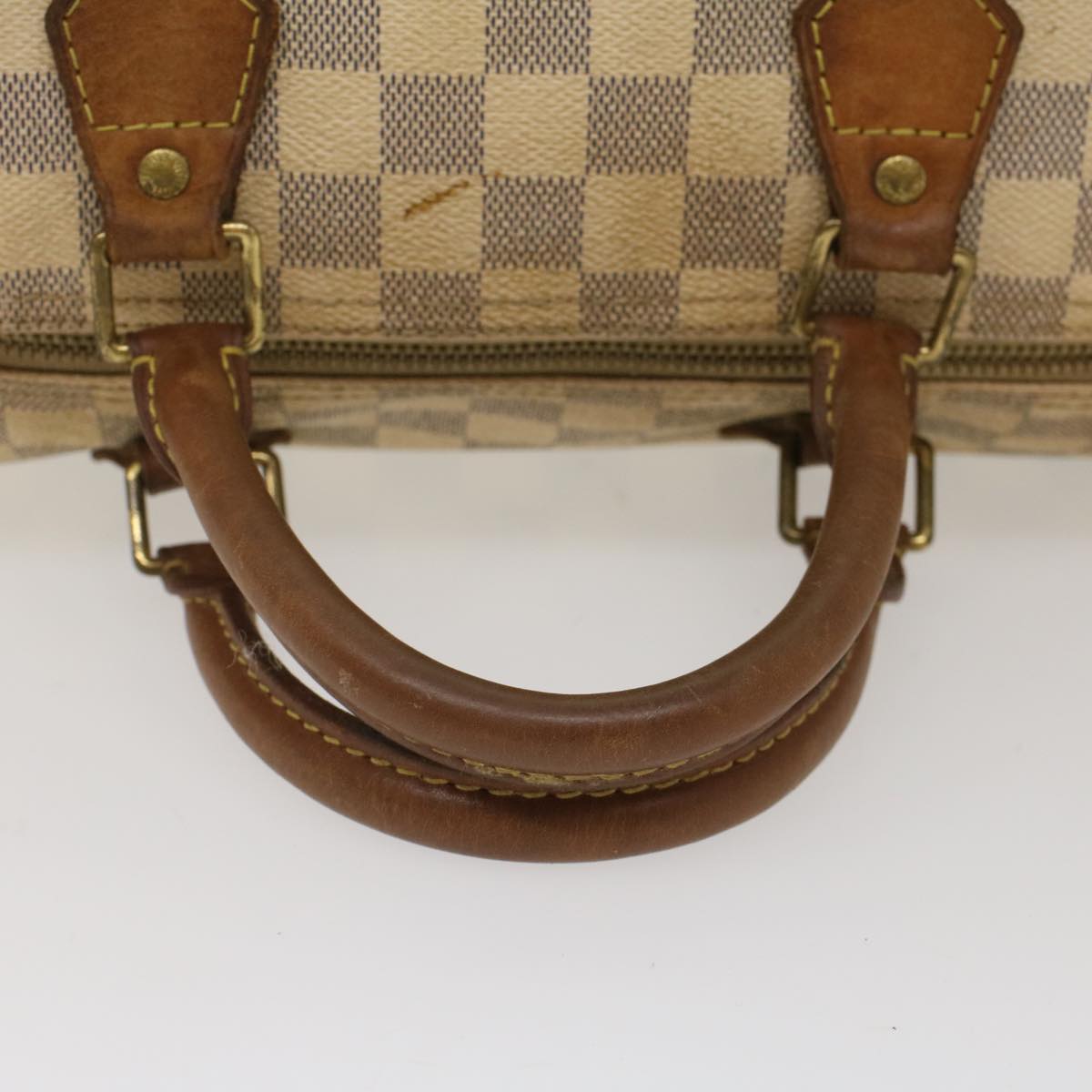 LOUIS VUITTON Damier Azur Speedy 30 Hand Bag N41533 LV Auth 49233