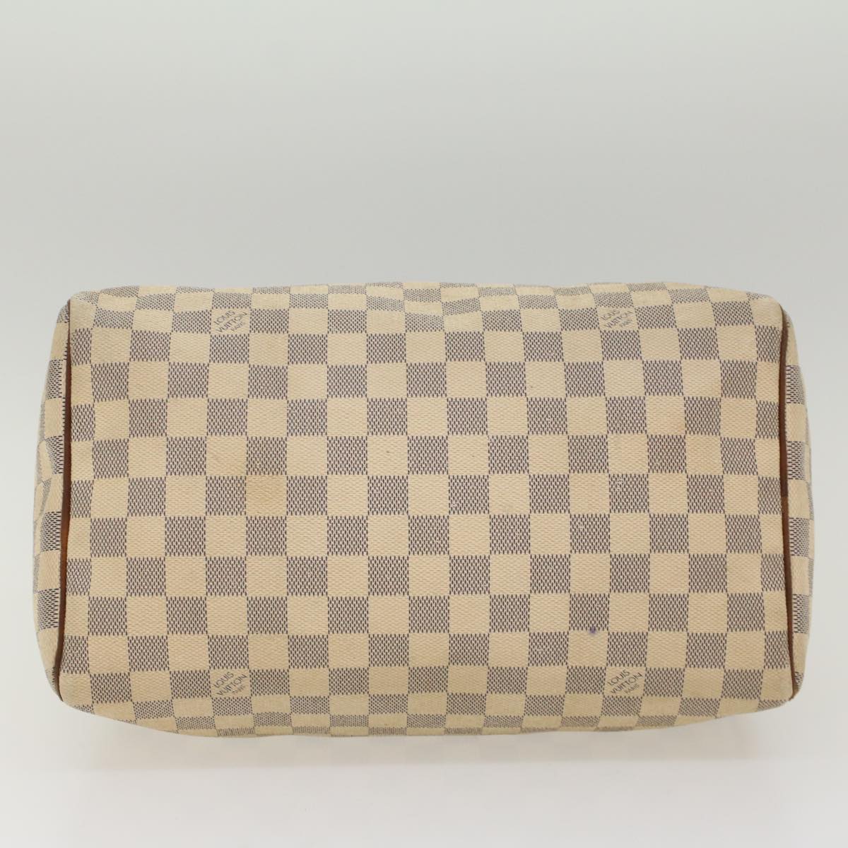 LOUIS VUITTON Damier Azur Speedy 30 Hand Bag N41533 LV Auth 49233
