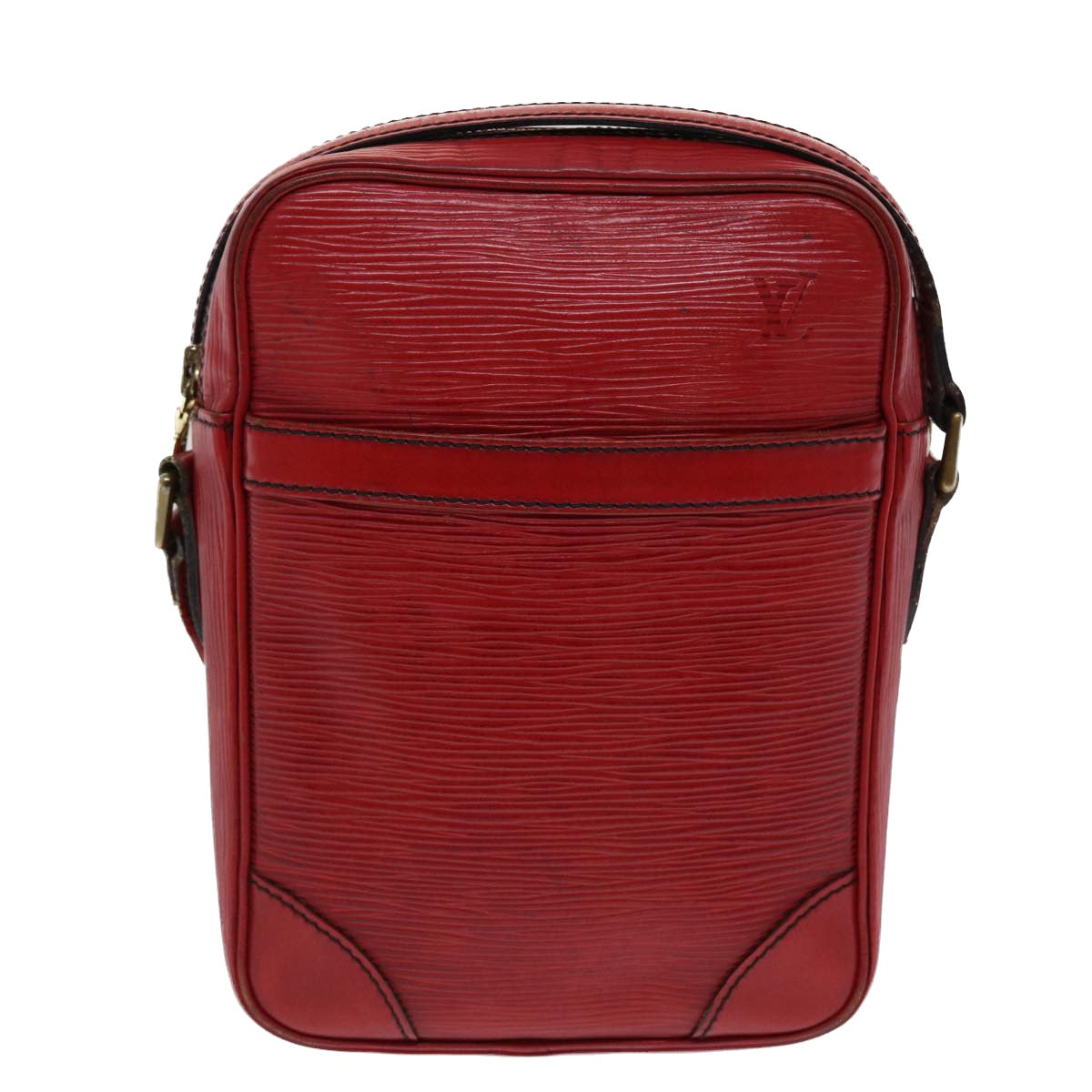 LOUIS VUITTON Epi Danube Shoulder Bag Red M45637 LV  49261