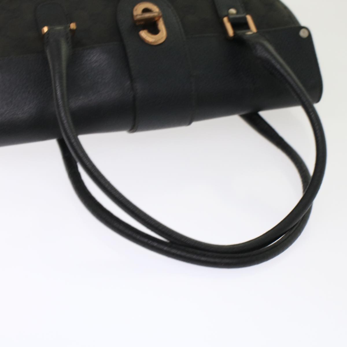 GUCCI GG Canvas Hand Bag Black  49297