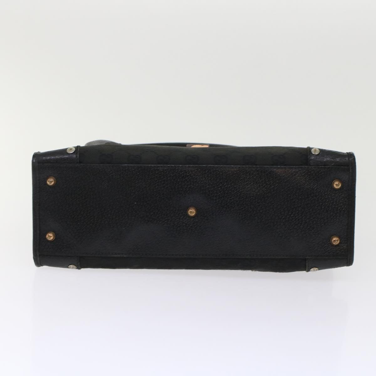 GUCCI GG Canvas Hand Bag Black  49297