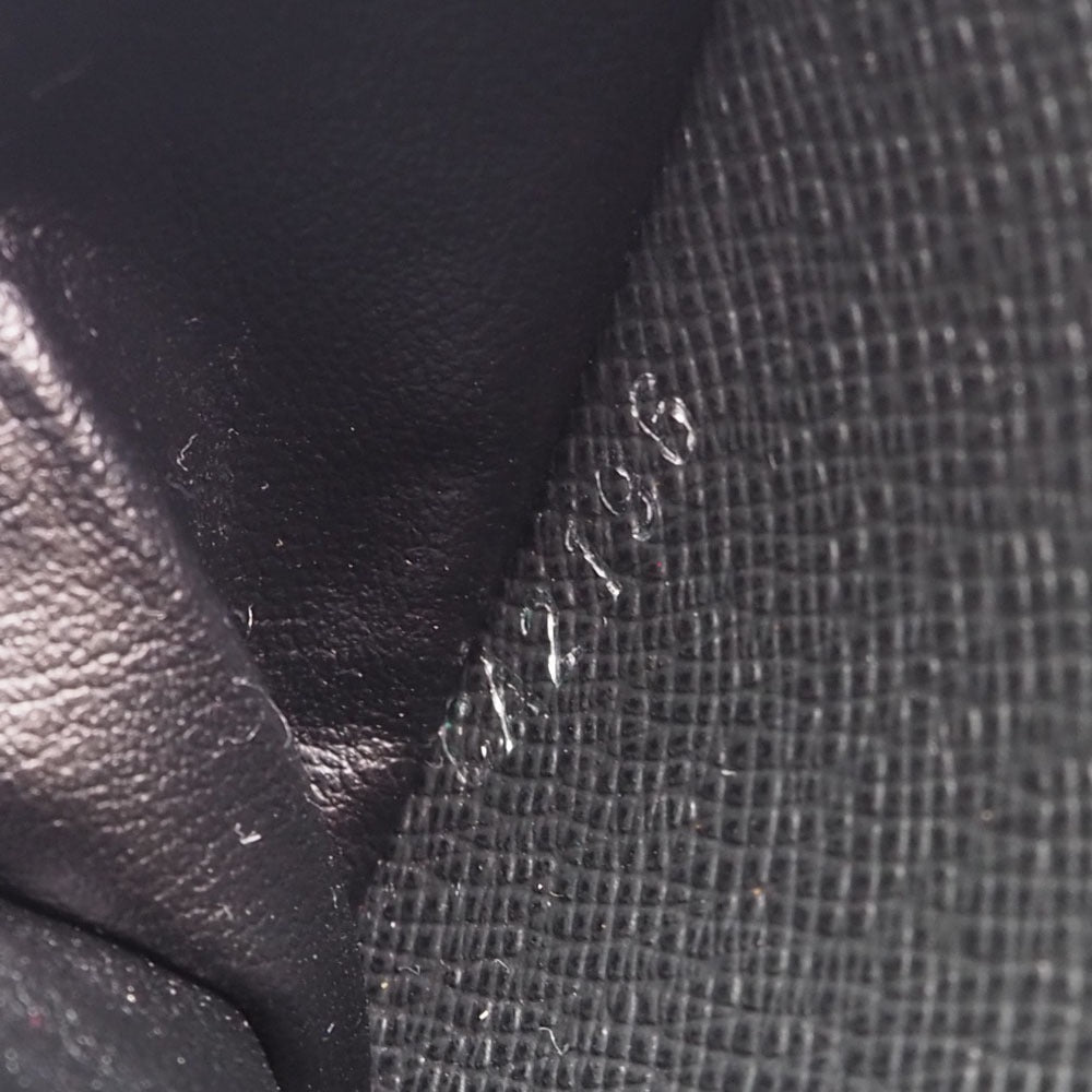 Louis Vuitton Black Leather Portefeuille zippy wallet accessories