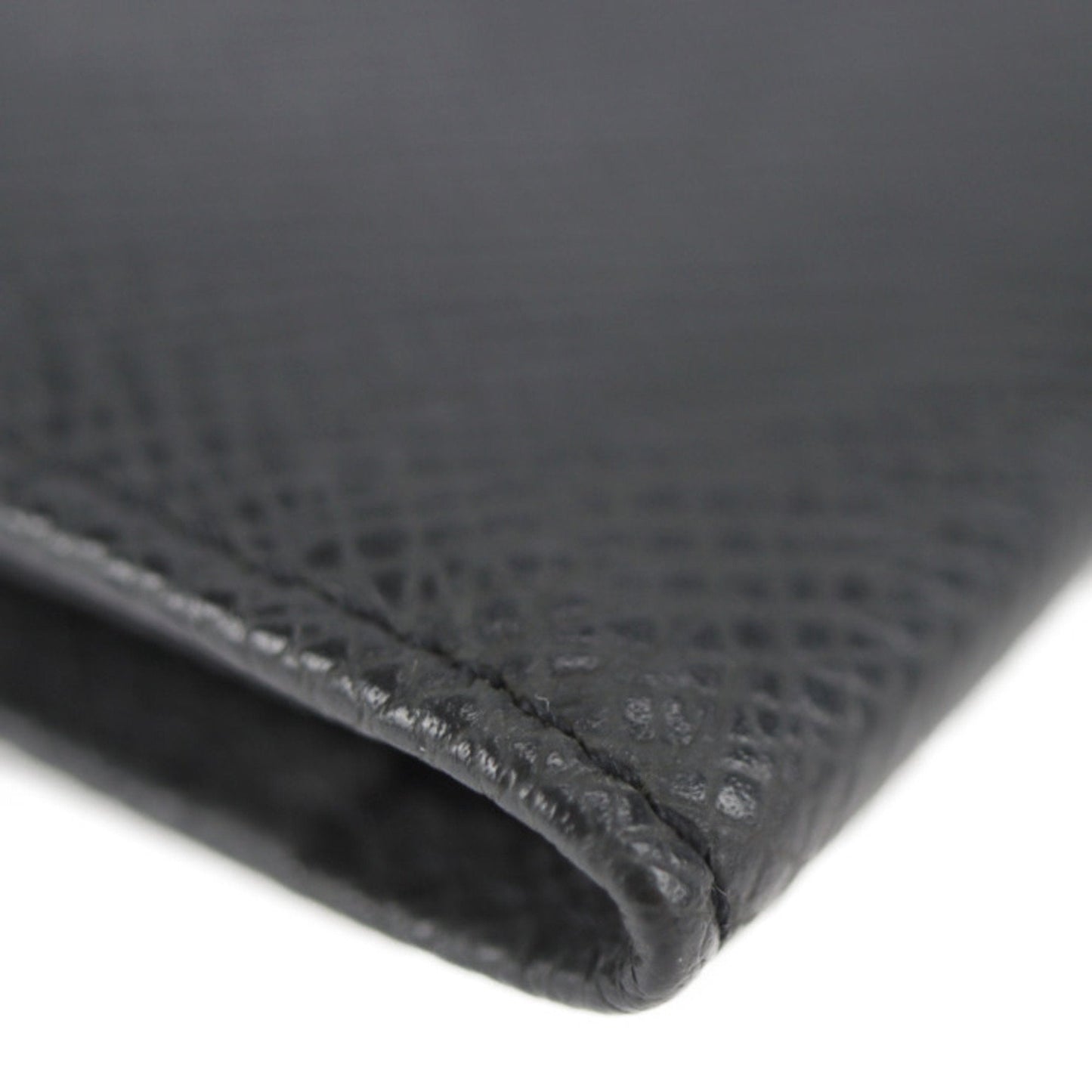 Louis Vuitton Black Leather Coin purse wallet accessories