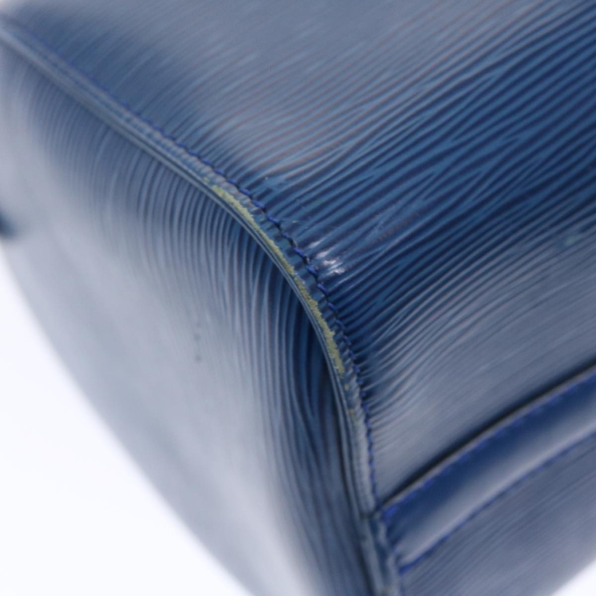 LOUIS VUITTON Epi Speedy 25 Hand Bag Toledo Blue M43015 LV Auth 49569