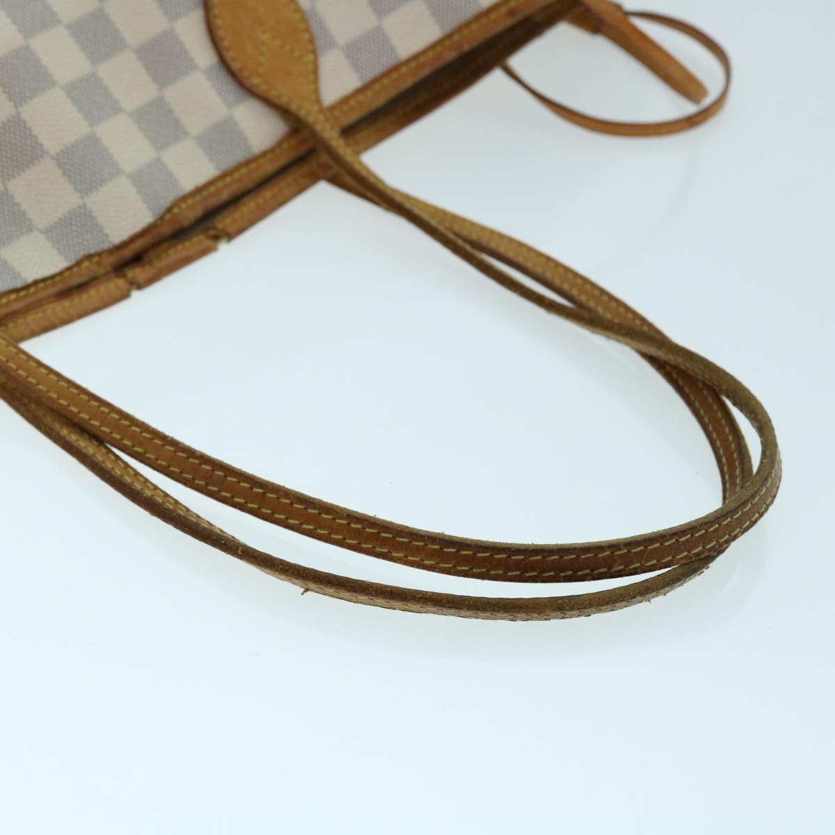LOUIS VUITTON Damier Azur Neverfull GM Tote Bag N41360 LV Auth 49735