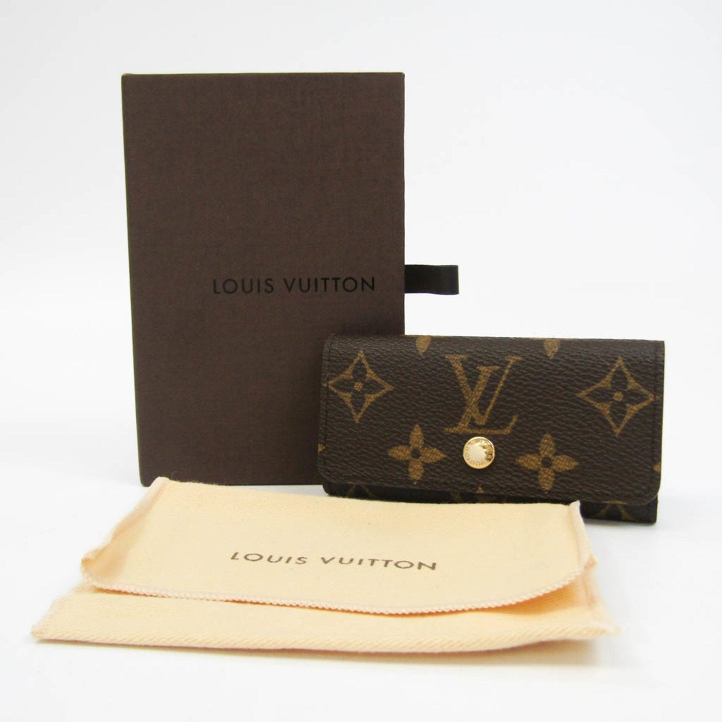 Louis Vuitton Brown Canvas Multicles 4 wallet accessories