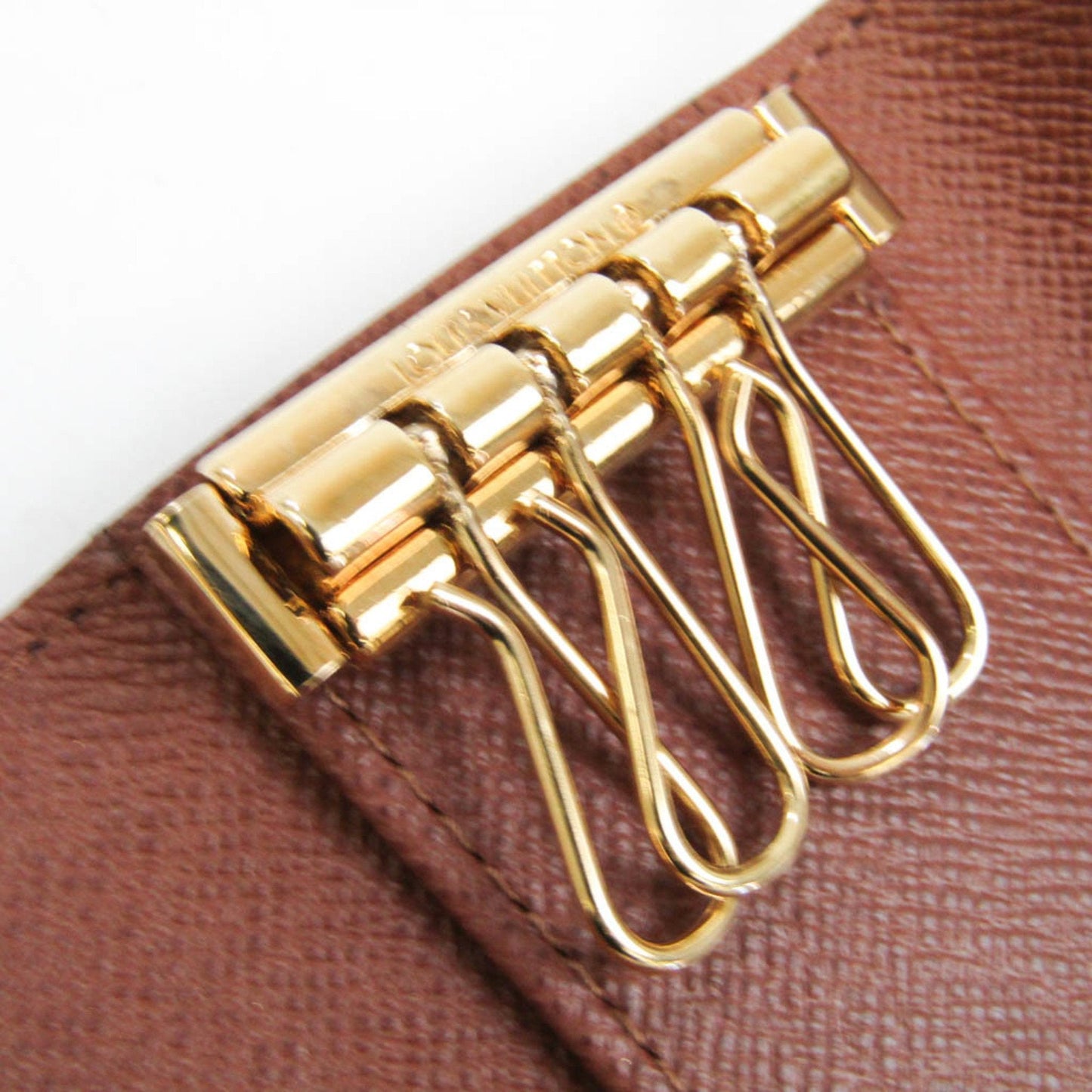 Louis Vuitton Brown Canvas Multicles 4 wallet accessories