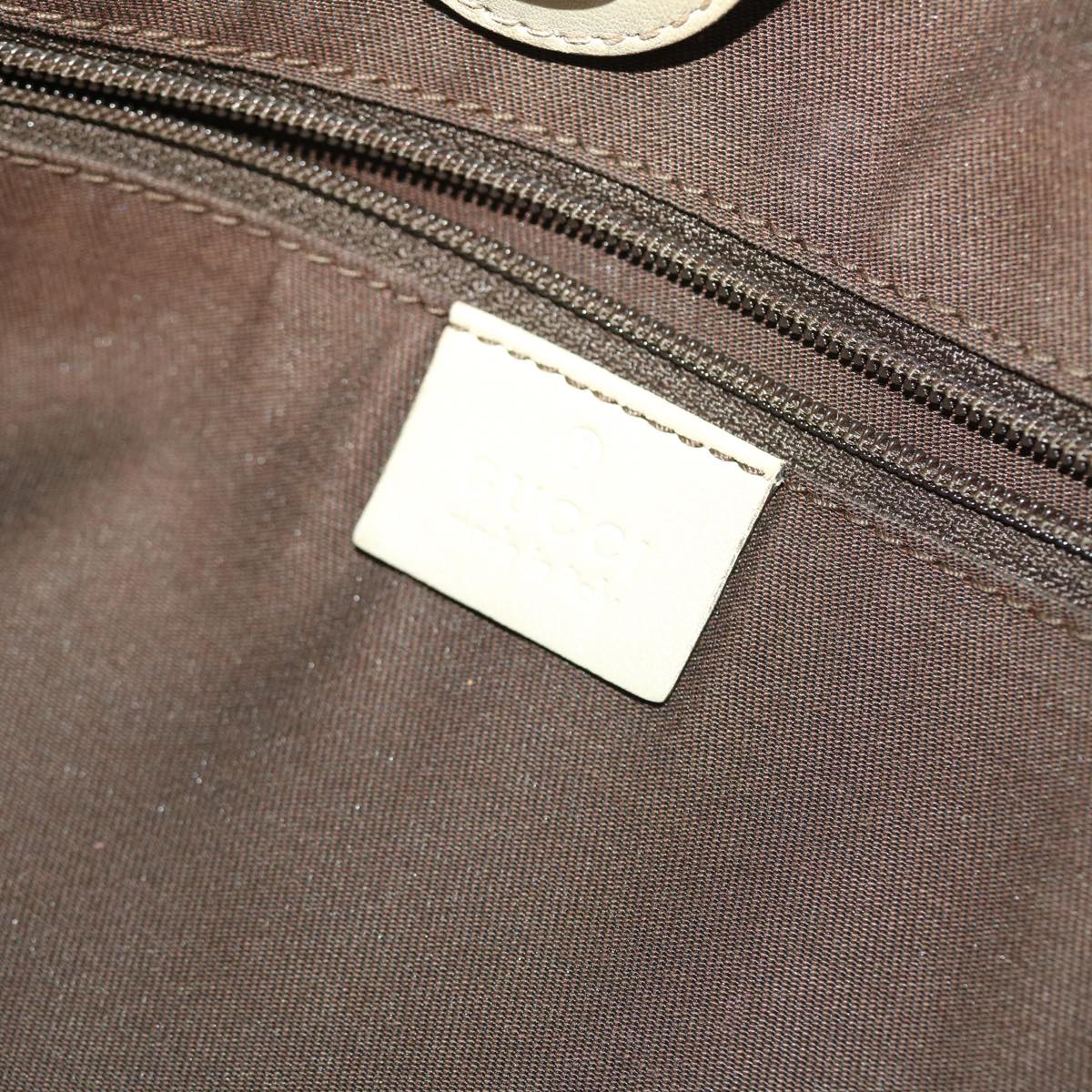 GUCCI GG Canvas Hand Bag Beige 211944  49795