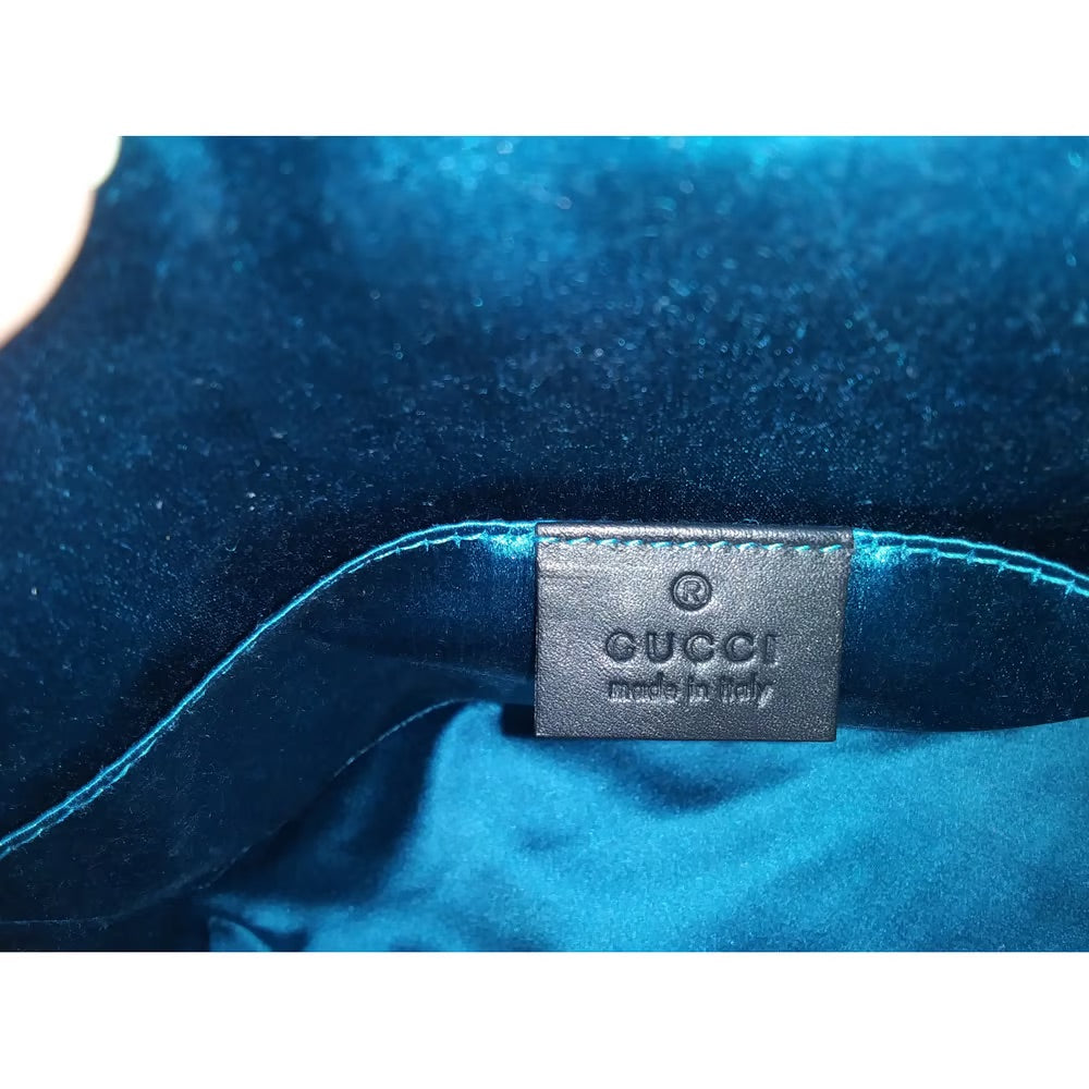 Gucci Ophidia GG Small Suede Shoulder Bag in Black
