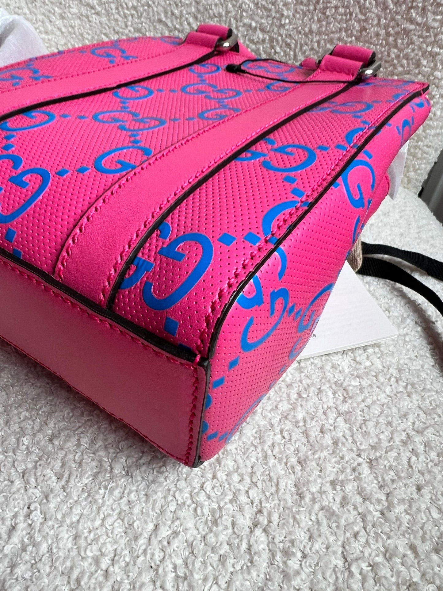Gucci Pink Mini GG Tote Bag