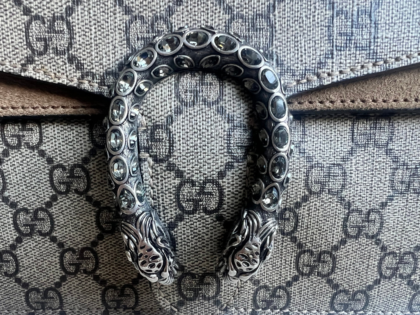 Gucci Dionysus GG Supreme Small Shoulder Bag (RRP £2,280)