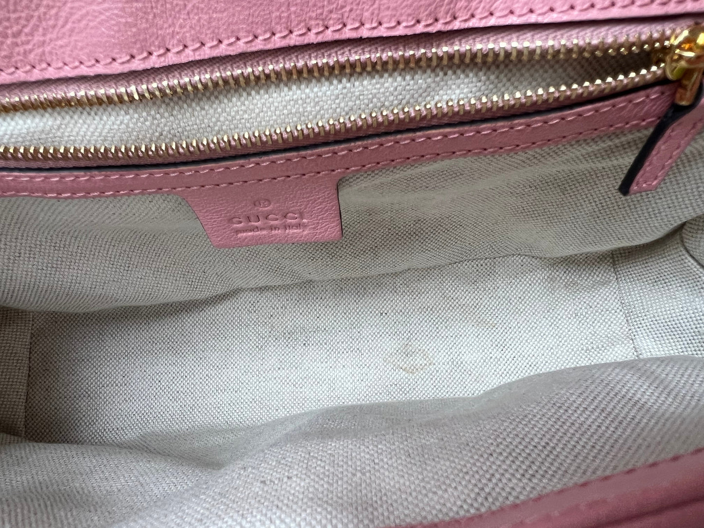 Gucci GG Torchon Pink Marmont Small Shoulder Bag