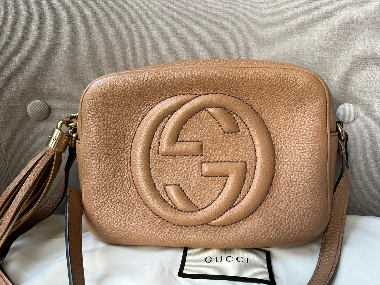 Gucci Rose Beige Soho Disco (RRP £1050)