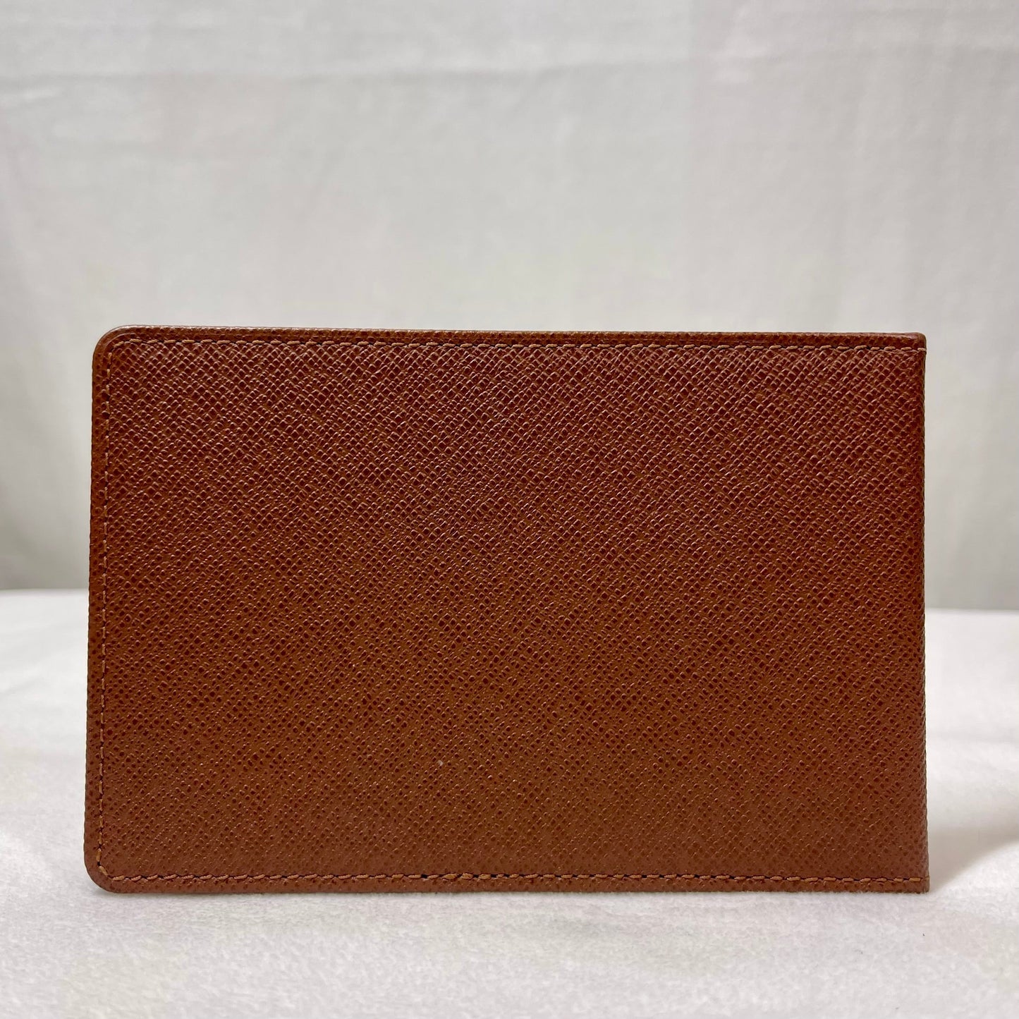 LOUIS VUITTON Brown Taiga Men's Wallet Set TS3695