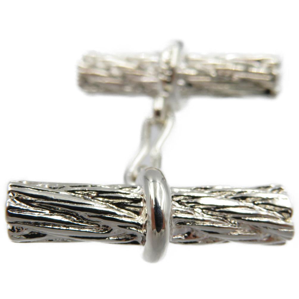 HERMES cuffs Silver925 Silver Rope motif