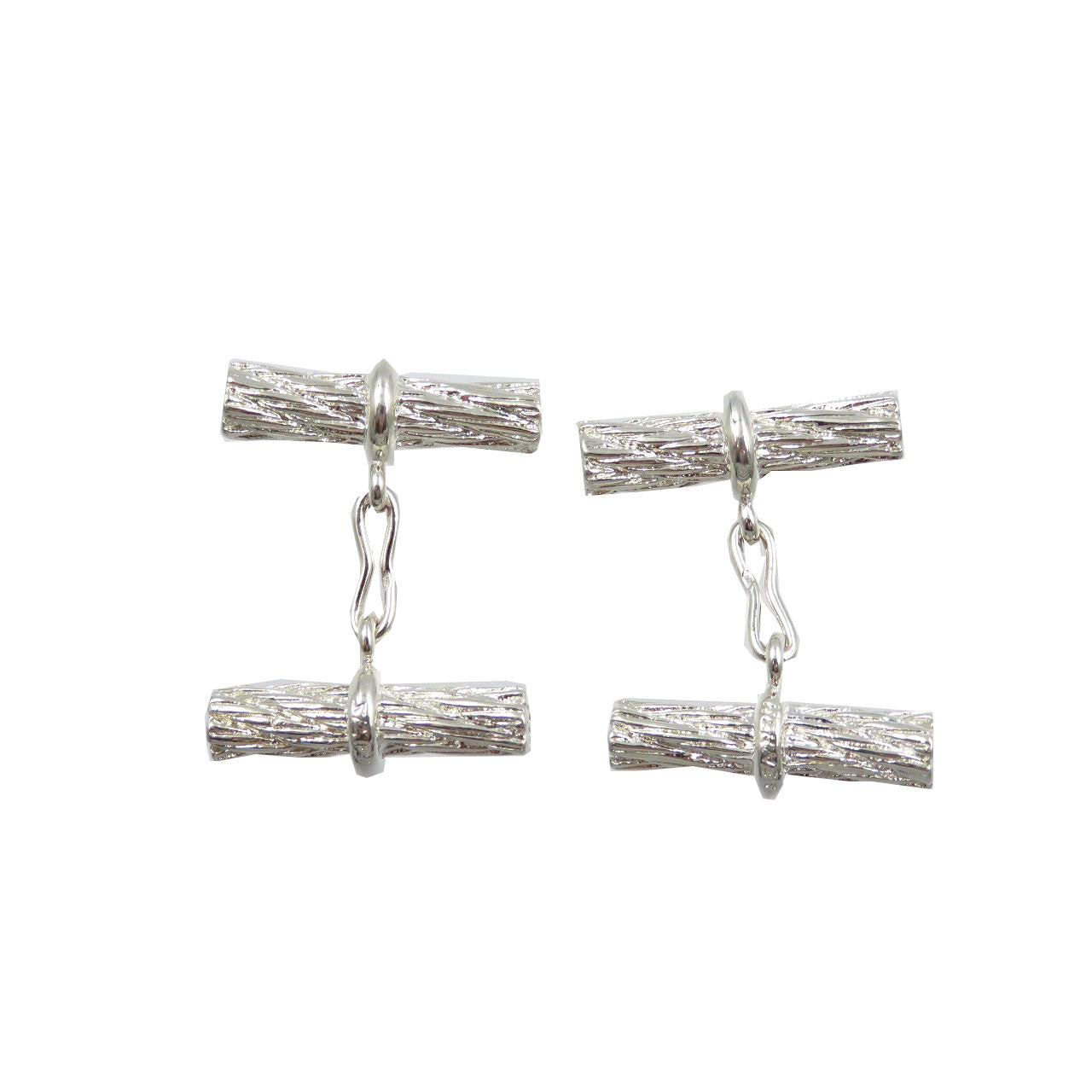 HERMES cuffs Silver925 Silver Rope motif