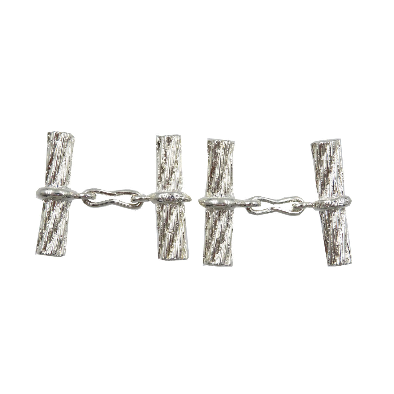 HERMES cuffs Silver925 Silver Rope motif