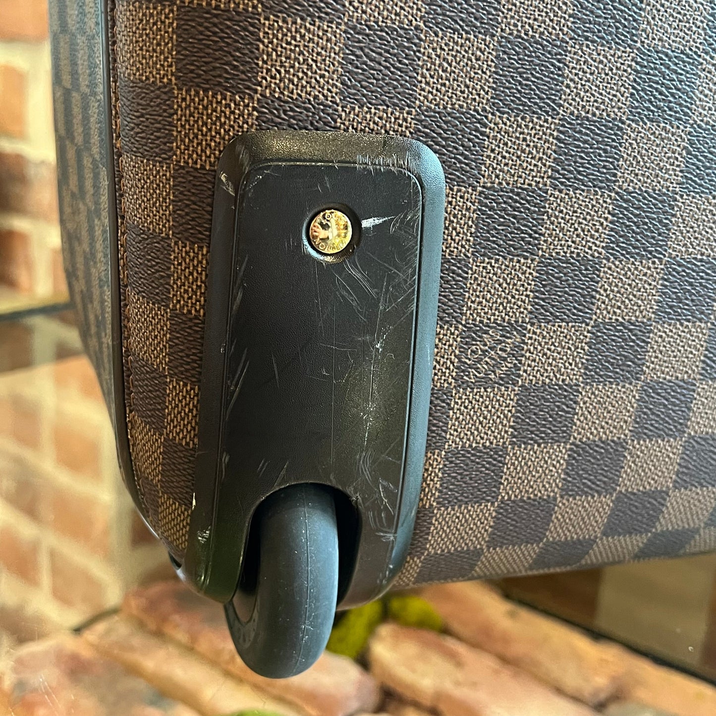 LOUIS VUITTON  Pegase 50 Damier Ebene Canvas Suitcase