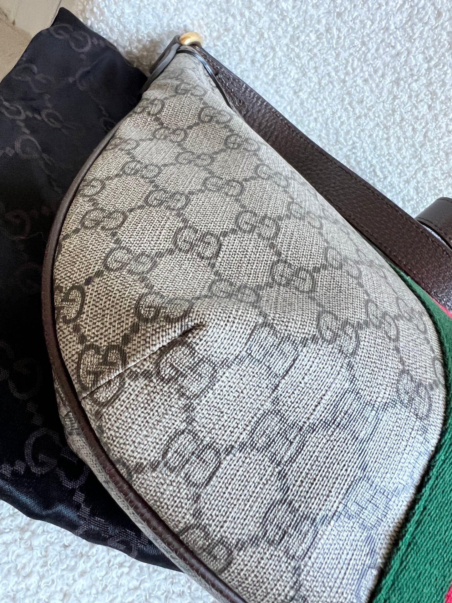 Gucci GG Supreme Ophidia Small Shoulder Bag (RRP £1190)