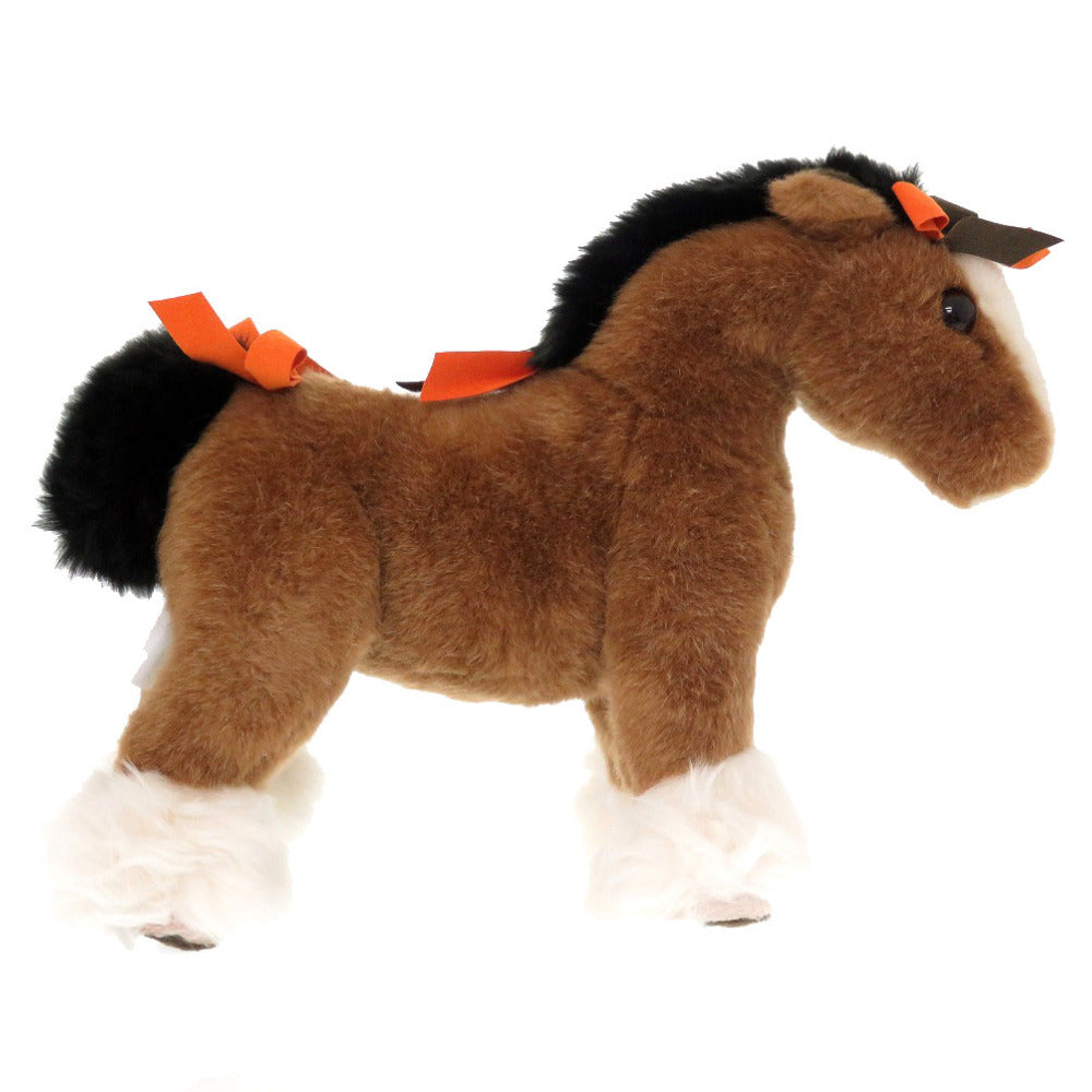 HERMES Plush Doll acrylic Brown Elmy PPM