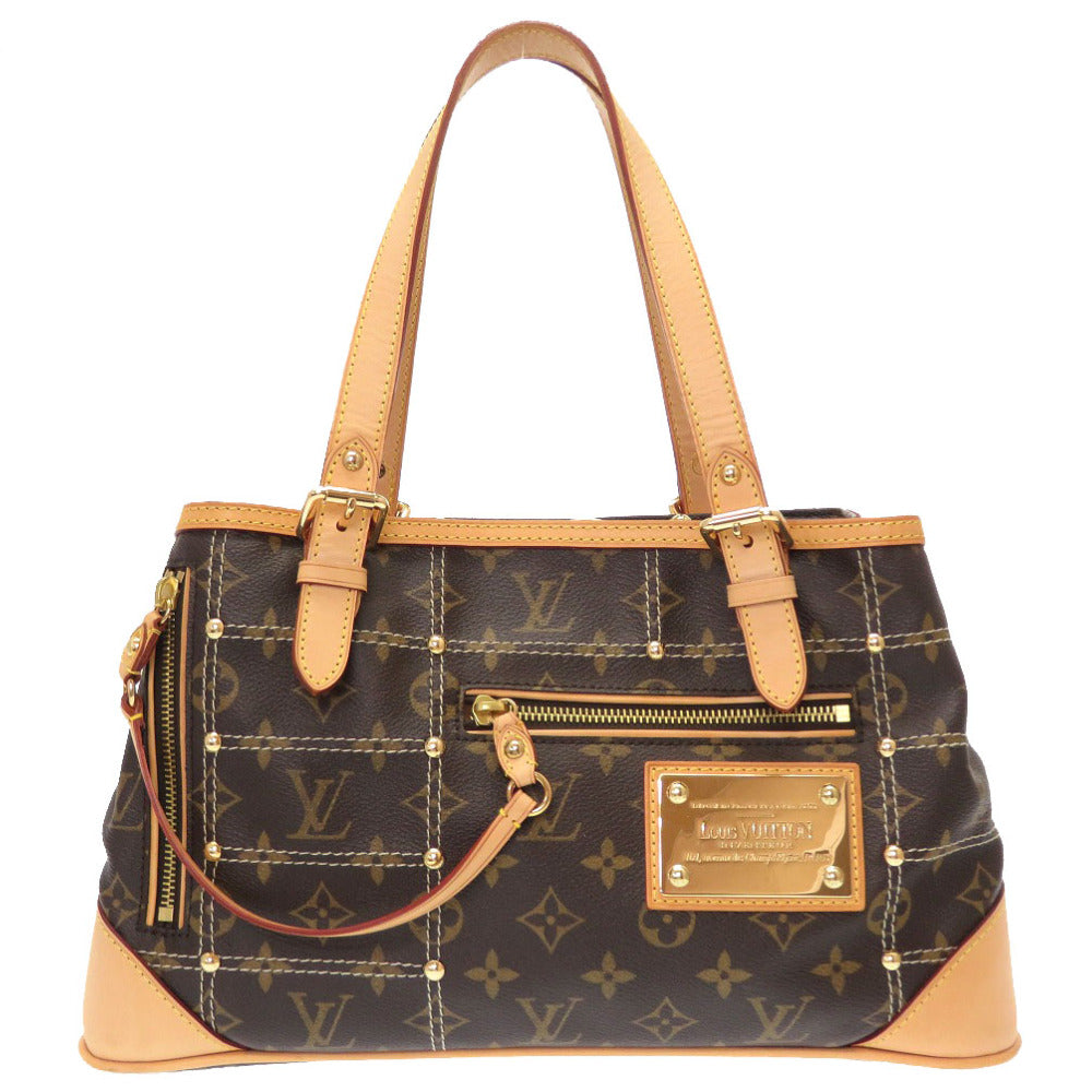 LOUIS VUITTON Handbag M40140 Monogram canvas Brown Monogram Rivette Women Used