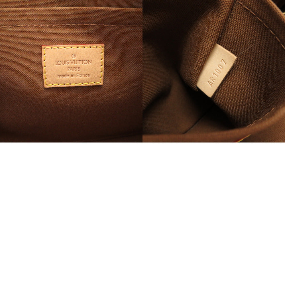LOUIS VUITTON Handbag M40140 Monogram canvas Brown Monogram Rivette Women Used