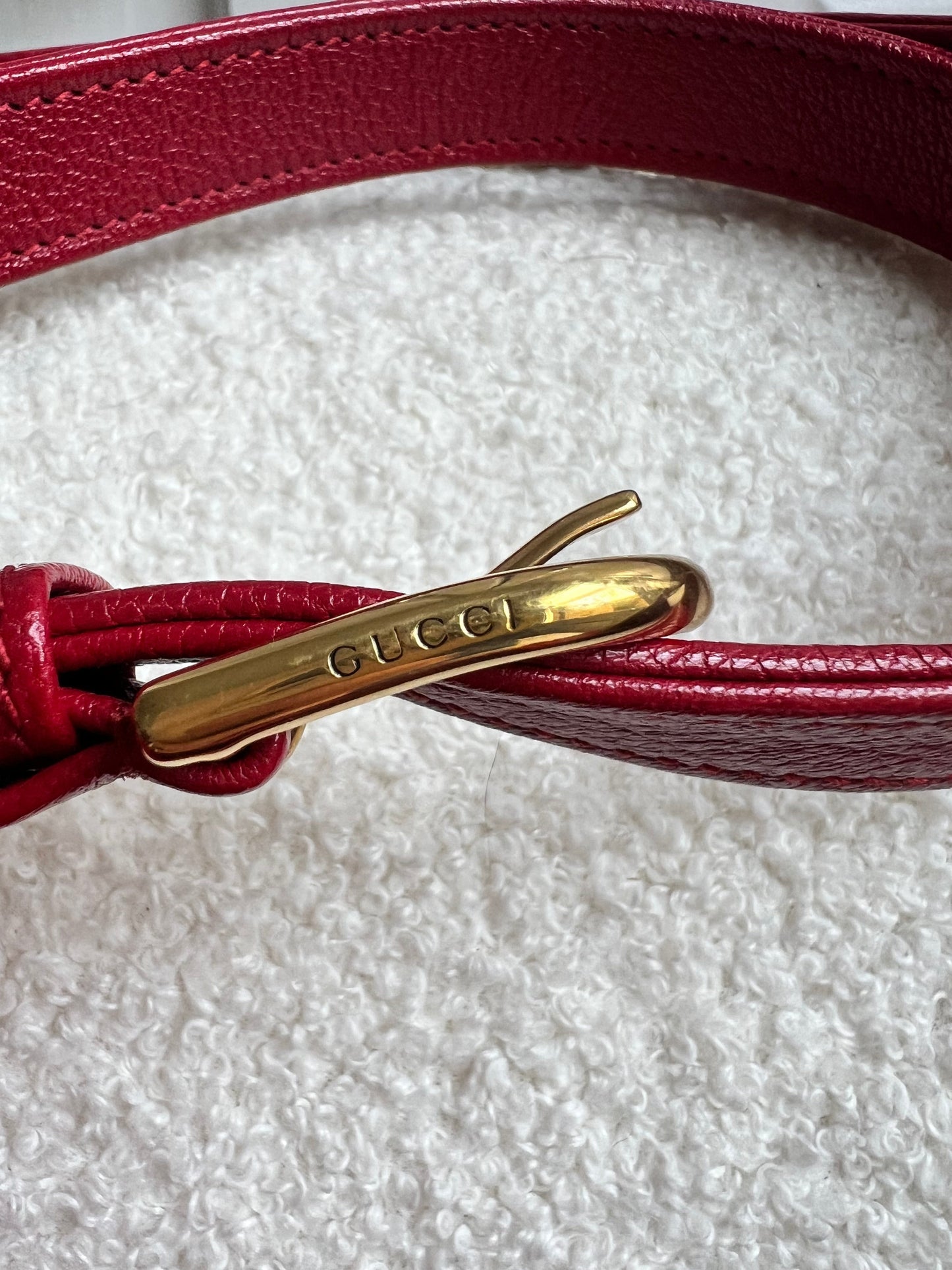 Gucci Red Large Aphrodite Shoulder Bag (RRP £1760)