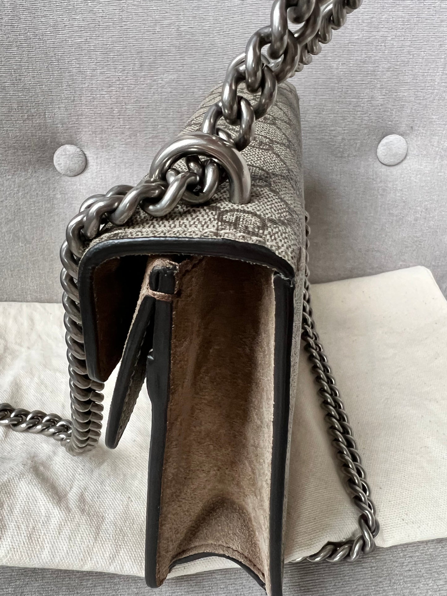 Gucci Dionysus GG Supreme Mini Shoulder Bag (RRP £1,890)